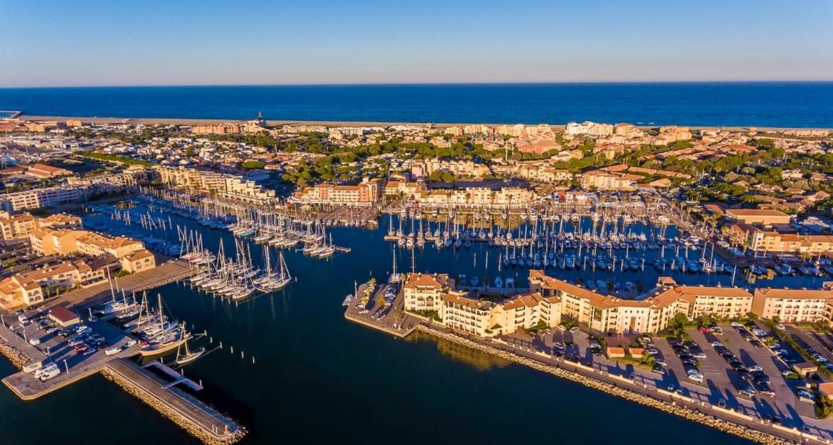 Les Arenes - Port Leucate - Une Chambre - Terrasse - Proche Commerces - Tout Confort Exterior foto